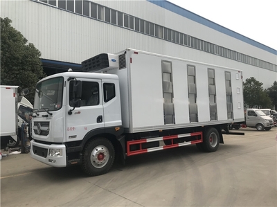 屠宰厂长途运输 双层畜禽运输车价格详情解析