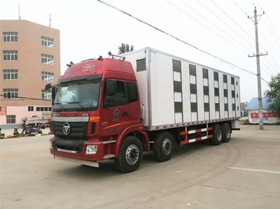 酒泉地区9米6厢长专业猪仔运输车报价及多功能应用解析